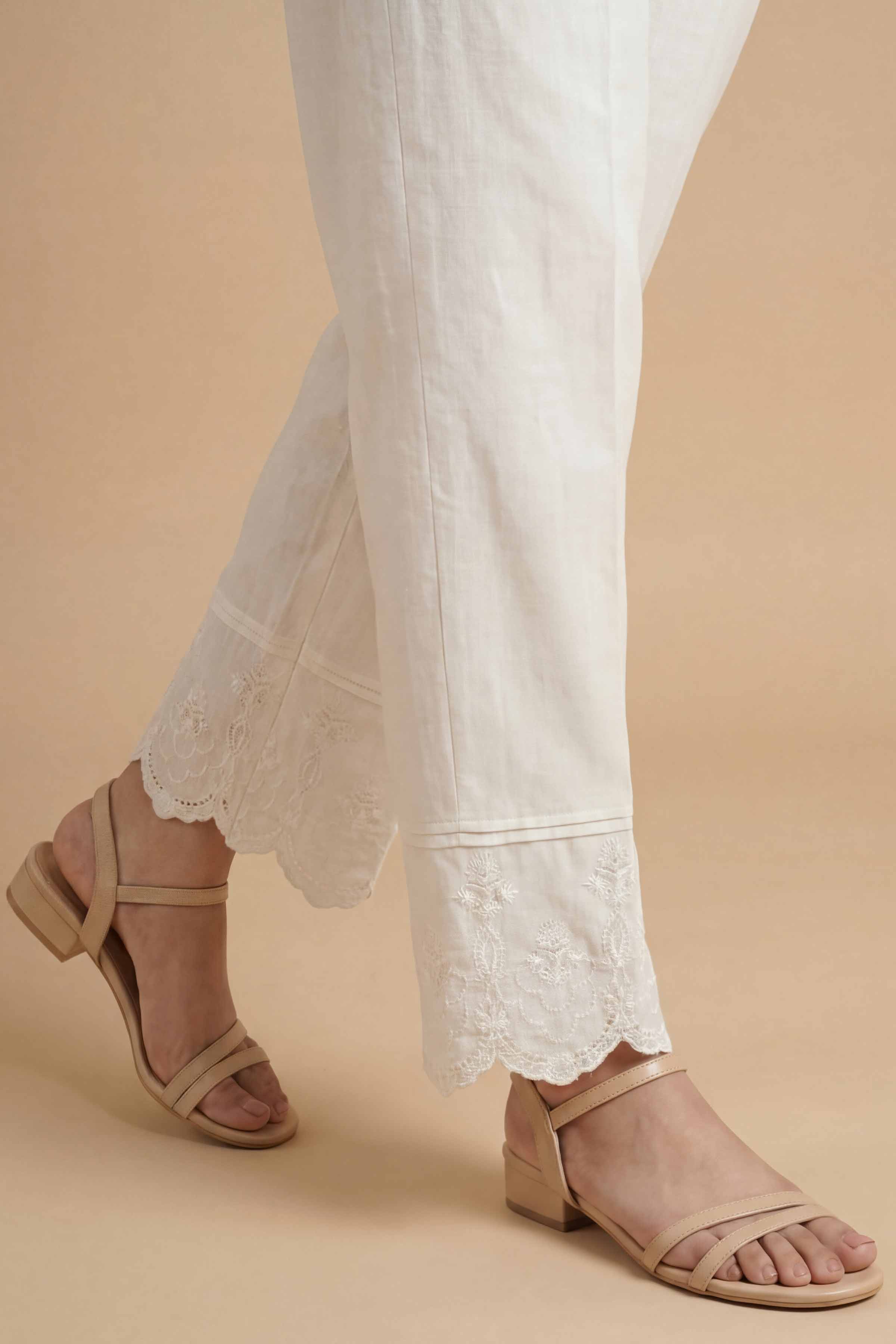 Embroidered Trousers - PE26-655 - Image 5